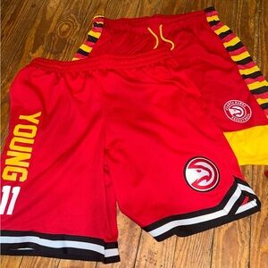 NWOT Bundle of NBA Trae Young Atlanta Hawks Shorts & Hawks Shorts